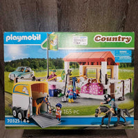 "Country" Truck, Trailer, Stable Toy Set, Box *New, complete, some bags opened & unopened
