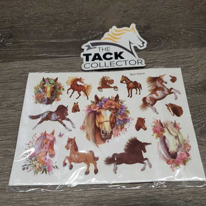 8 pages Horse Stickers, bag *new