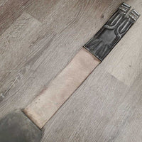2x Long Elastic Girth, Padded Center *gc, v.dirty, hairy, rubs, film
