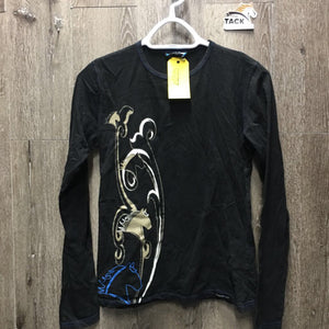 LS T Shirt *vgc, threads, mnr curled edge, older