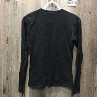 LS T Shirt *vgc, threads, mnr curled edge, older