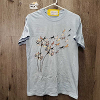 SS Cotton T Shirt "Dandelion Horses" *gc, mnr rubs & pills, dingy?