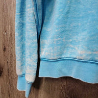 JUNIORS Sweatshirt Hoodie Jacket, Zipper *gc, faded?, pilly, rubs, mnr stains?, hair

