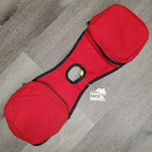 Thick Padded Saddle Trail Horn Bag *vgc, v.mnr dirt, stains, older, No Ties