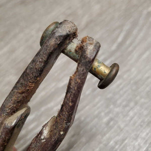1 Only Western Draw Rein Attachment *fair/gc, dirty, thin end, scrapes, oxidized