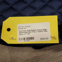 Quilt Rolled Fleece Edge Shimmable Half Pad, 2 shims *new