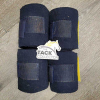 4 Fleece Polos *gc, clean, v.clumpy, v.pilly edges
