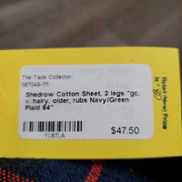 Cotton Sheet, 2 legs *gc, v. hairy, older, rubs
