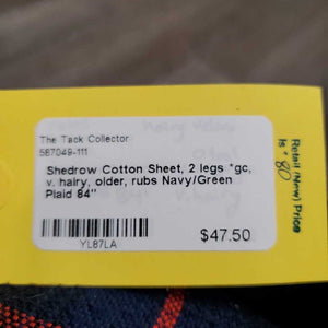 Cotton Sheet, 2 legs *gc, v. hairy, older, rubs