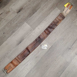 Vintage Tri Fold Girth, x1 long els *gc, older, stains, creases, older, cracks, curled/flat edges