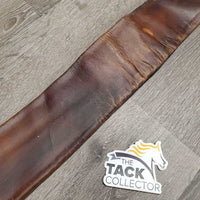 Vintage Tri Fold Girth, x1 long els *gc, older, stains, creases, older, cracks, curled/flat edges
