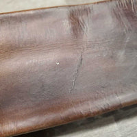 Vintage Tri Fold Girth, x1 long els *gc, older, stains, creases, older, cracks, curled/flat edges
