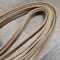 Thick Double Nylon Draw Reins, loop ends *vgc, older, mnr edge rubs, loose threads & snags
