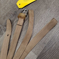 Thick Double Nylon Draw Reins, loop ends *vgc, older, mnr edge rubs, loose threads & snags
