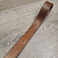 Flat Running Martingale *gc, older, creases, clean, no stopper, xholes, rubs, rust