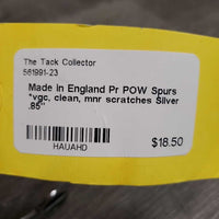 Pr POW Spurs *vgc, clean, mnr scratches