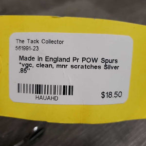 Pr POW Spurs *vgc, clean, mnr scratches