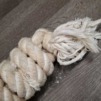 Thick Cotton Lead Rope, Bull Snap *vgc, clean, stains, mnr snags
