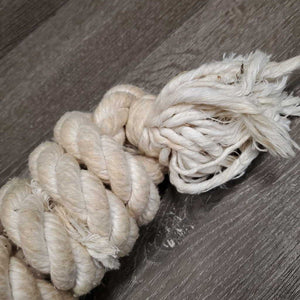 Thick Cotton Lead Rope, Bull Snap *vgc, clean, stains, mnr snags