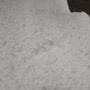 Fitted Felt Saddle Pad *gc/fair, clean, pilly, clumpy warped, mnr hair, dingy, tear/cut