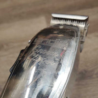 VINTAGE Trimming Clippers, adjustable blades, cover, box *vgc, clean, loose switch, WORK, SOUND LOUD/OK
