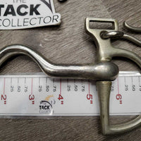 High Port Kimberwick Bit, chain *gc, older, dirty, scuffs, scratches, discolored?
