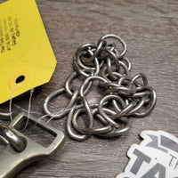 High Port Kimberwick Bit, chain *gc, older, dirty, scuffs, scratches, discolored?
