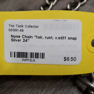 Nose Chain *fair, rust, v.stiff snap