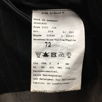 Show Jacket, zipper pockets *gc, mnr hair, dirt?stains, bubbled interfacing, older?
