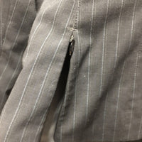 Show Jacket, zipper pockets *gc, mnr hair, dirt?stains, bubbled interfacing, older?
