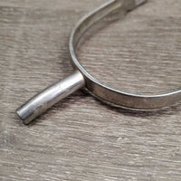 1 ONLY Dressage Spur *gc, dirty, scratched, dull, widened