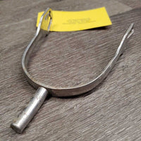 1 ONLY Dressage Spur *gc, dirty, scratched, dull, widened
