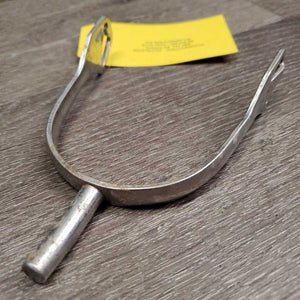 1 ONLY Dressage Spur *gc, dirty, scratched, dull, widened