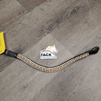 Bling Browband *gc, bling: missing & bent edge, dirty
