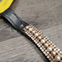 Bling Browband *gc, bling: missing & bent edge, dirty
