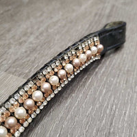Bling Browband *gc, bling: missing & bent edge, dirty
