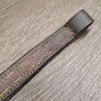 Browband *gc, mnr hair, dirt, loose threads, older
