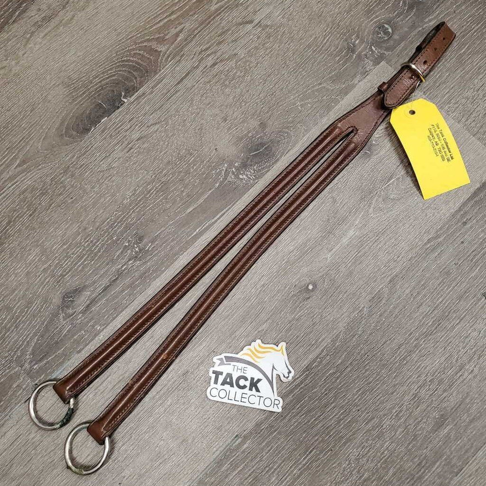Rsd Running Martingale Attachment, buckle *xc, older, v.stiff, mnr chews?dings, clean
