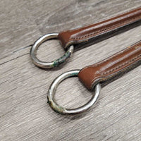 Rsd Running Martingale Attachment, buckle *xc, older, v.stiff, mnr chews?dings, clean
