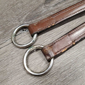 Rsd Running Martingale Attachment, buckle *xc, older, v.stiff, mnr chews?dings, clean