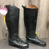 Field Boots, Zippers *vgc, mnr dirt & residue, faded, older, scratches
