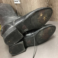 Field Boots, Zippers *vgc, mnr dirt & residue, faded, older, scratches