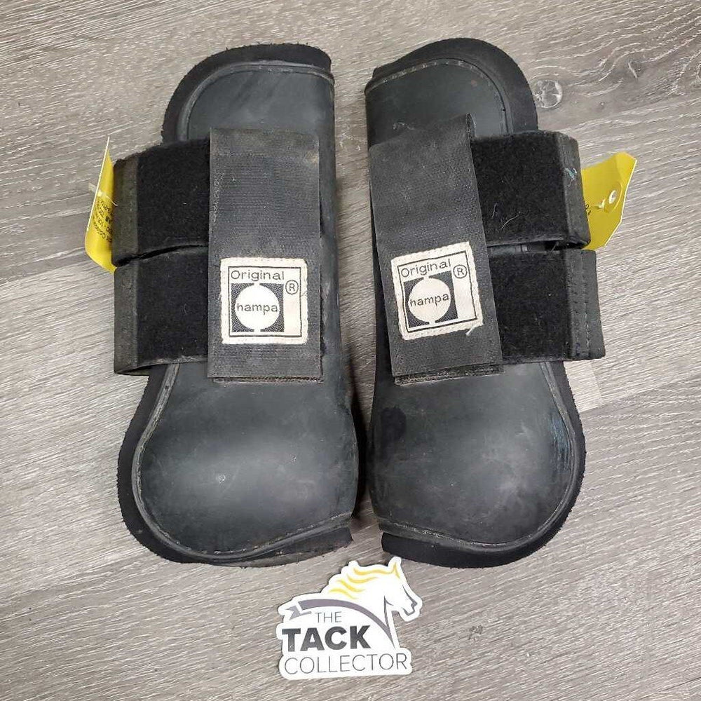 Pr Open Front Boots *gc, 1 squished, dirty, scuffs, scratches, older