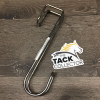 Stall Mount Wire - Metal Bridle/Tack Hook *vgc, clean, mnr scratches
