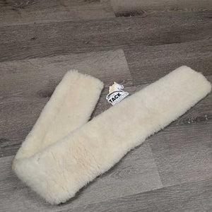 Sheepskin Fleece Girth Cover *vgc, clean, mnr stiff, hairy, clumps & stains