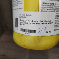 Fly Spray *fair, dented, dirty, sprays, 1/4 Full
