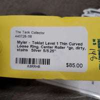 Level 1 Thin Curved Loose Ring Bit, Center Roller *gc, dirty, stains
