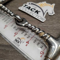 Full Cheek Single Joint Cork Screw Bit *gc, dirty, stains, scratches
