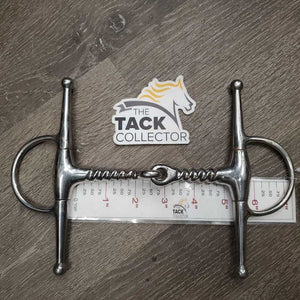 Full Cheek Single Joint Cork Screw Bit *gc, dirty, stains, scratches