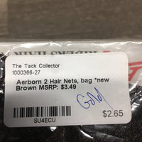 2 Hair Nets, bag *new